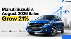Maruti Suzuki's August 2026 Sales Grow 21% Maruti Suzuki's August 2026 Sales Grow 21%